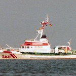 Vormann Leiss auf Seeposition vor Anker