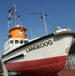 Museumsschiff auf Langeoog