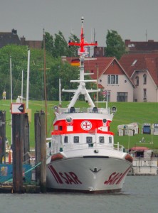 SRK Hermann Helms an seinem Liegeplatz in Cuxhaven, 2010.