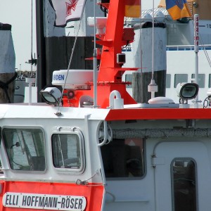 SRB Elli Hoffmann-Röser auf Baltrum, 2005.