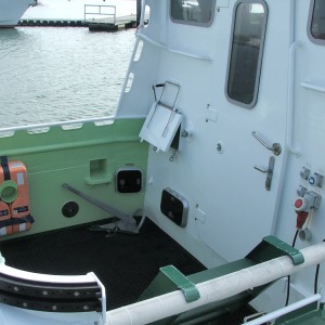 SRB Elli Hoffmann-Röser auf Baltrum, 2005.