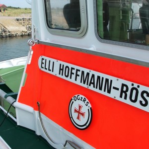 SRB Elli Hoffmann-Röser auf Baltrum, 2005.