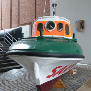Umma (ex Grietje) im Intern. Maritimen Museum, Hamburg, 2010.
