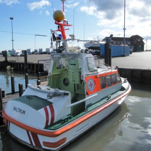 SRB Baltrum am Liegeplatz in Horumersiel - 2009.