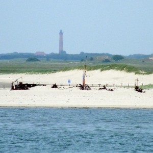Muschelsaugerwrack auf Norderney 2009