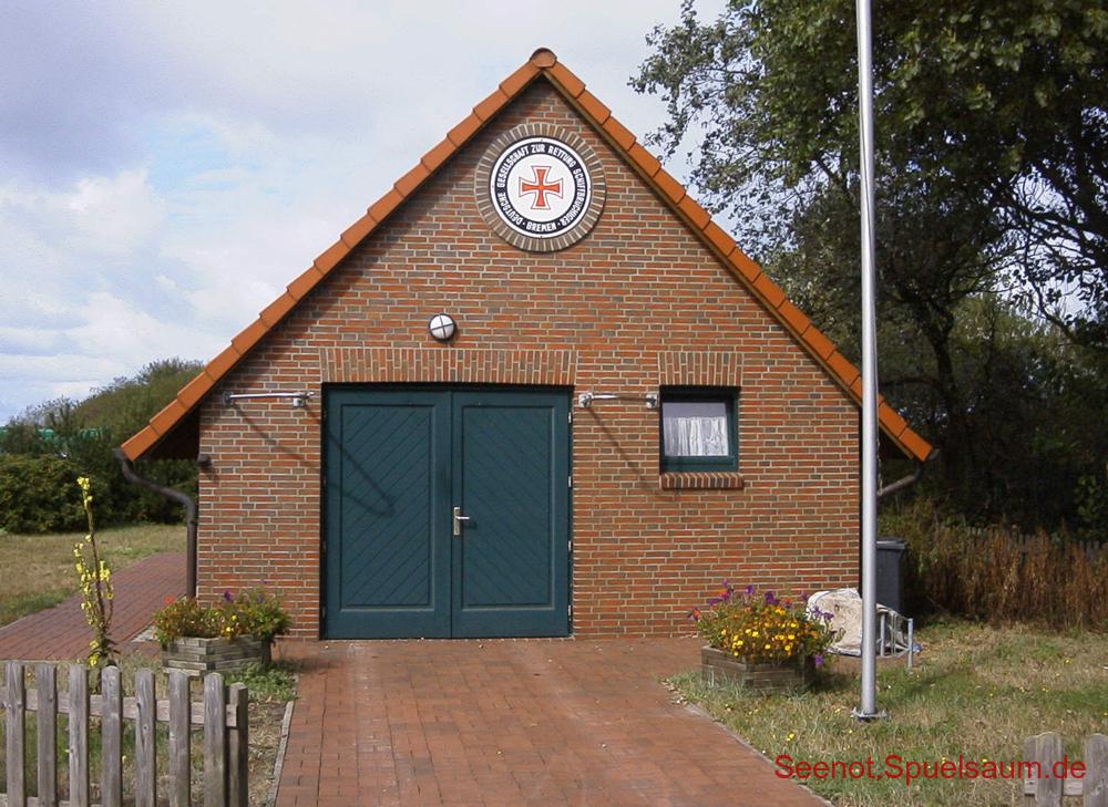 Rettungsschuppen Wangerooge, 2003.