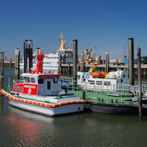 SRB Elli Hoffmann-Röser auf Baltrum, 2010.