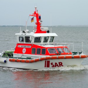 SRB Elli Hoffmann-Röser auf dem Weg nach Neßmersiel, 2010.