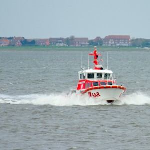 SRB Elli Hoffmann-Röser auf dem Weg nach Neßmersiel, 2010.