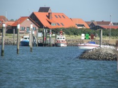 Station Baltrum mit dem SRB Elli Hoffmann-Röser