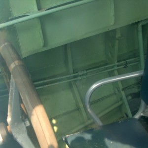 Karges Innenleben - SRB Gesina auf Wangerooge, 2006.