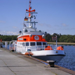 SRK Vormann Jantzen im Schutzhafen Darßer Ort, 2002.