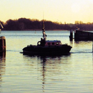 SRB Kaatje II in Fahrt Maasholm -1 995.