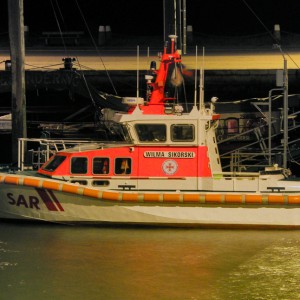 SRB Wilma Sikorski, Wangerooge, Nacht, 2008.