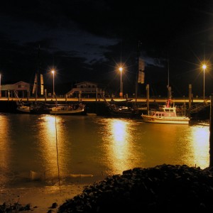 SRB Wilma Sikorski, Wangerooge, Nacht, 2008.