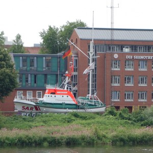 Seenotretter Zentrale an der Weser 2015.