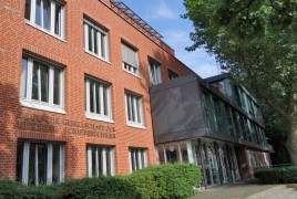 Seenotretter Zentrale in Bremen an der Werderstrasse.